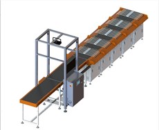 Small linear sorting machine